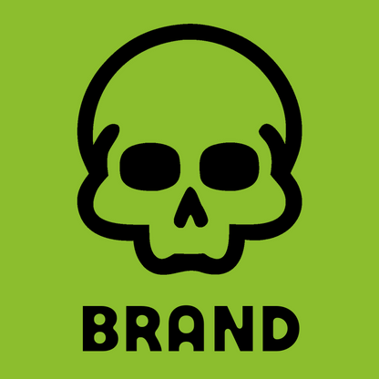 Monoline Skull Face Logo preview
