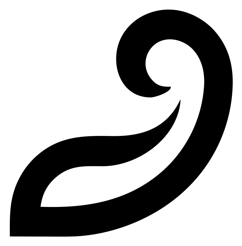 Monoline Spiral Curl Mark