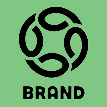 Monoline Spiral Football Crest preview