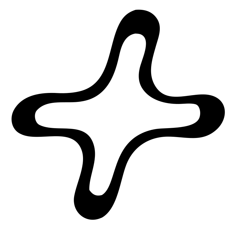 Monoline Squiggly Plus Icon