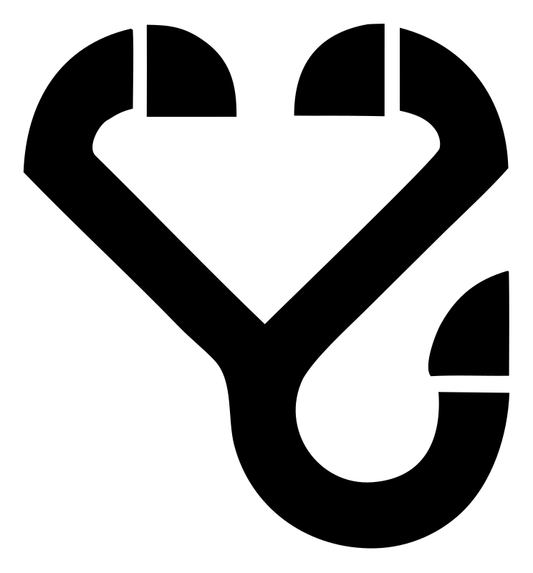 Monoline Stethoscope Split Badge