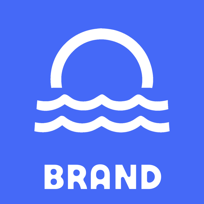 Monoline Sunset Ocean Icon preview