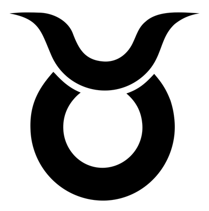 Monoline Taurus Zodiac Mark