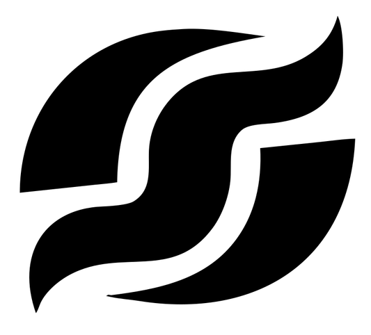 Monoline Wave Swoosh Football Mark