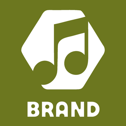 Music Note Hexagon Badge preview