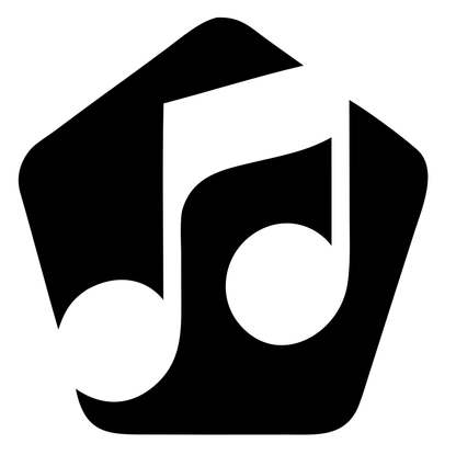Music Note Pentagon Badge
