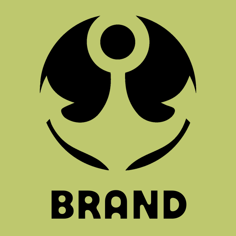 Negative Space Anchor Wing Badge preview