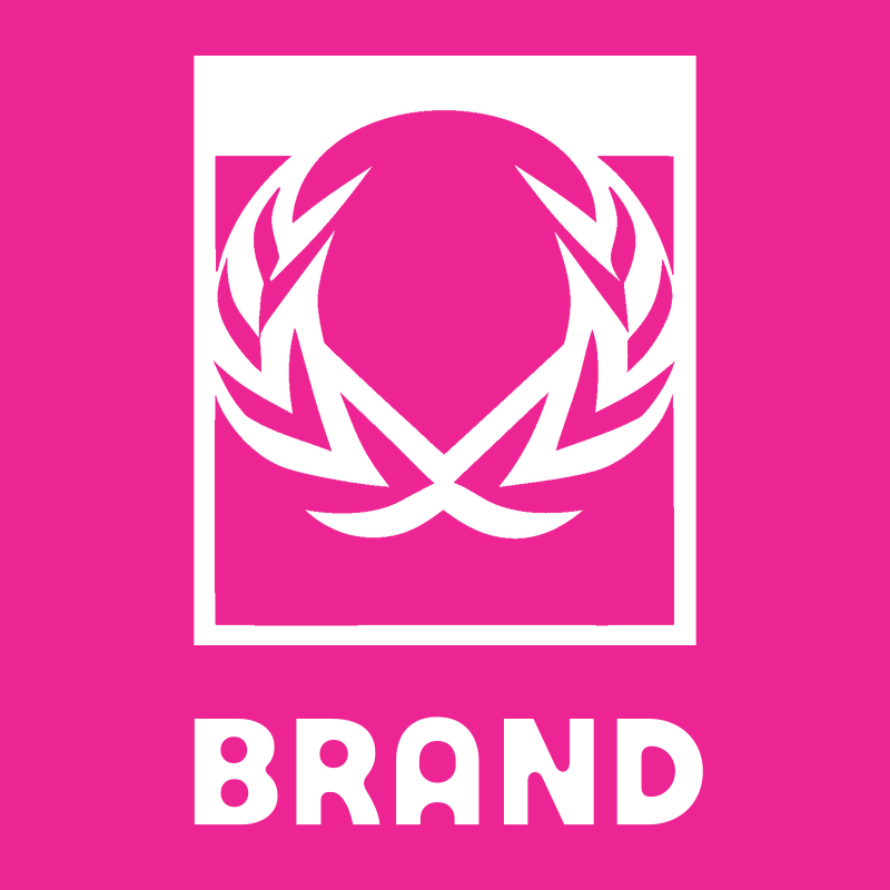 Negative Space Antler Wreath Crest preview