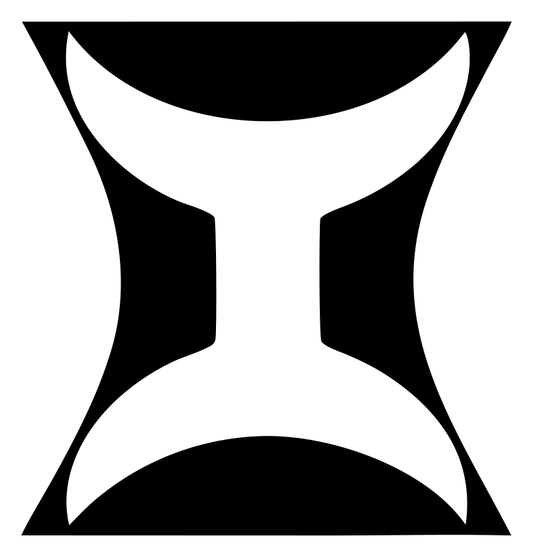 Negative Space Anvil Waist Emblem