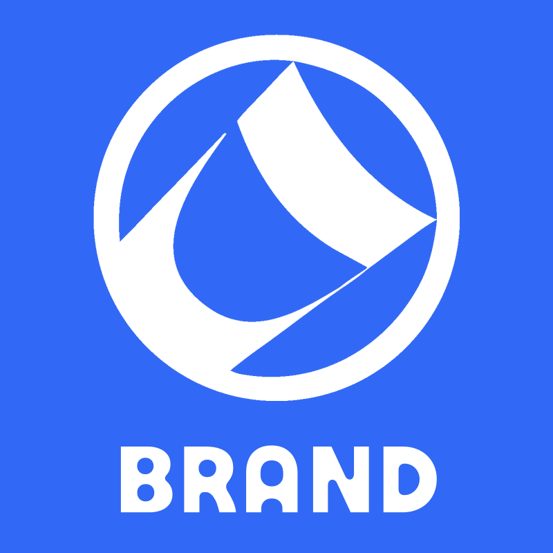 Negative Space Aperture Circle Logo preview