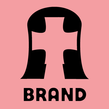 Negative Space Arch Cross Logo preview