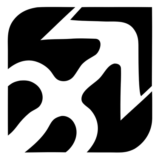 Negative Space Archer Figure Badge