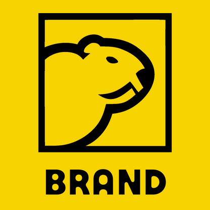 Negative Space Beaver Jaw Badge preview