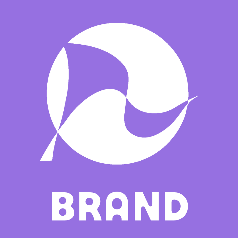 Negative Space Bird Circle Mark preview