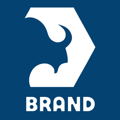 Negative Space Bison Hexagon Badge preview