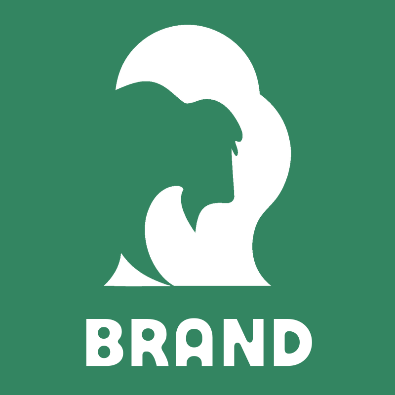 Negative Space Bison Profile Crest preview