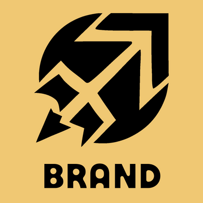 Negative Space Bow Arrow Crest preview