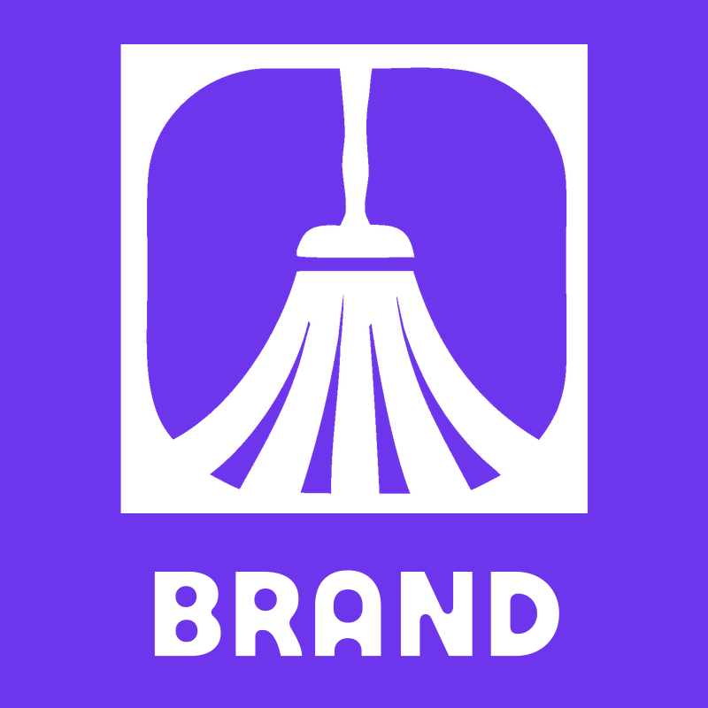 Negative Space Broom Wing Icon preview
