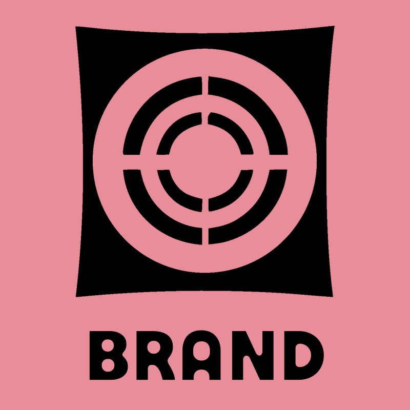 Negative Space Bullseye Crosshair Icon preview