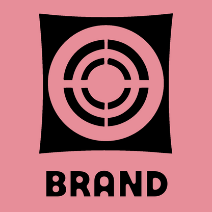 Negative Space Bullseye Crosshair Icon preview