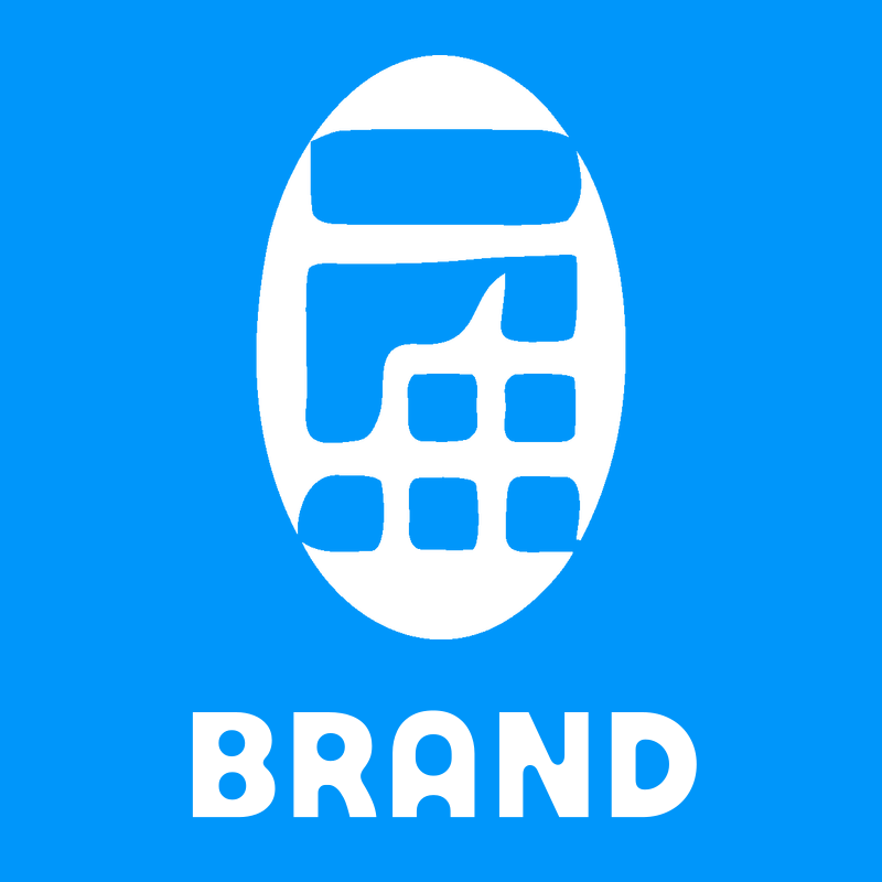 Negative Space Calculator Oval Logo preview