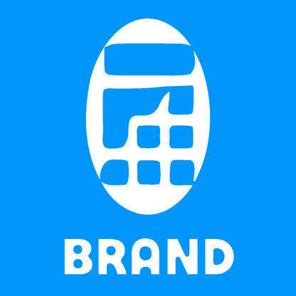 Negative Space Calculator Oval Logo preview