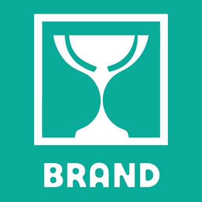 Negative Space Chalice Square Badge preview