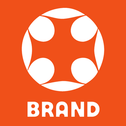 Negative Space Circle Dot Cross Mark preview