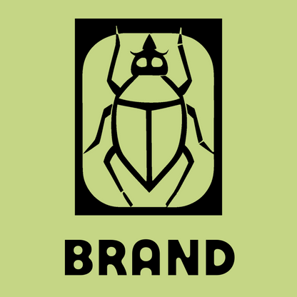 Negative Space Cockroach Badge preview