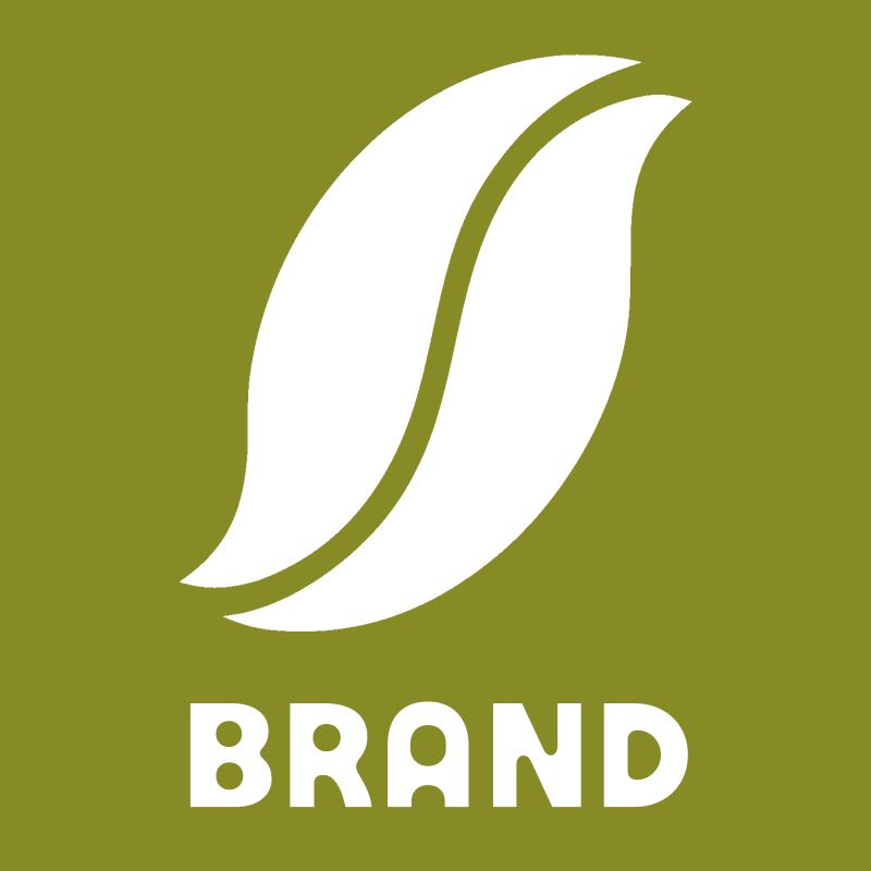 Negative Space Coffee Bean Emblem preview