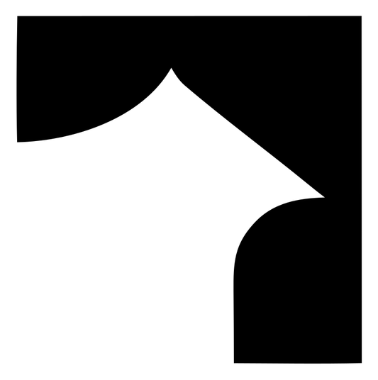 Negative Space Corner House Mark