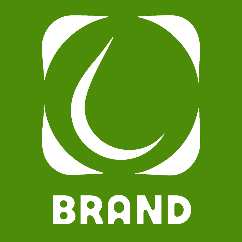 Negative Space Crescent Drop Badge preview