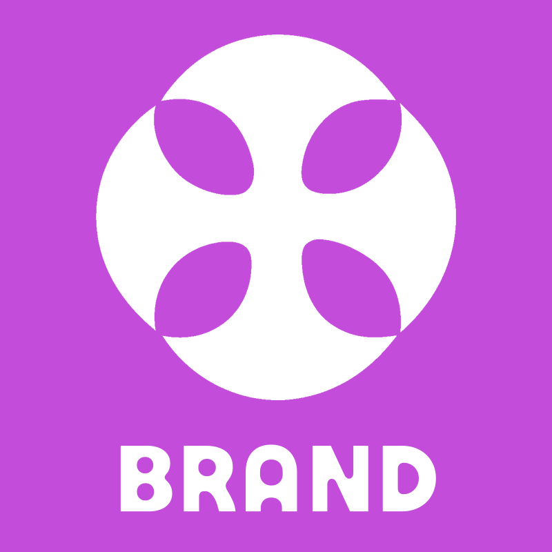 Negative Space Cross Circle Badge preview