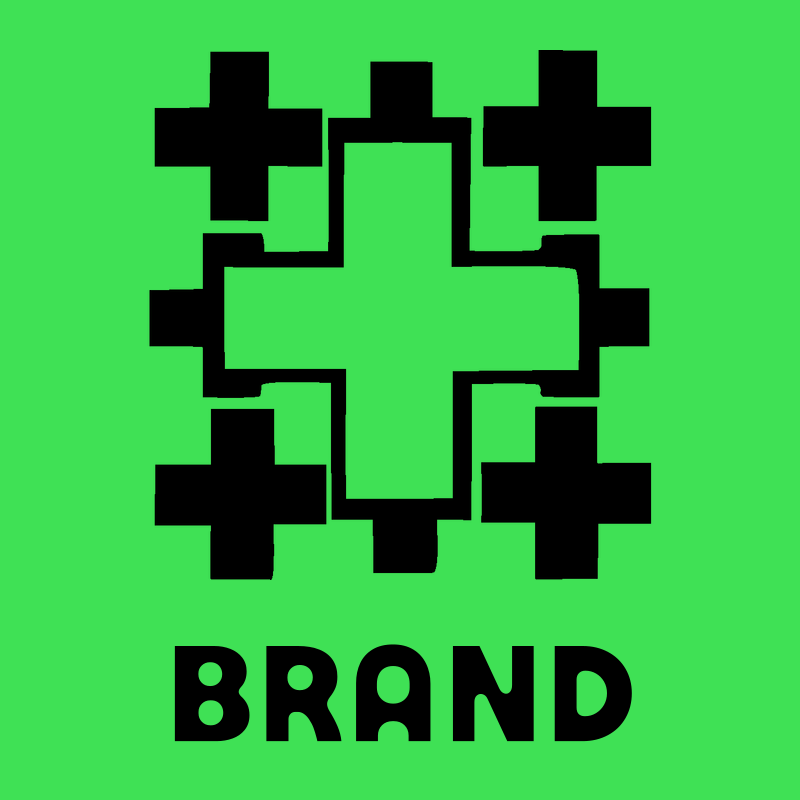 Negative Space Cross Mosaic Mark preview