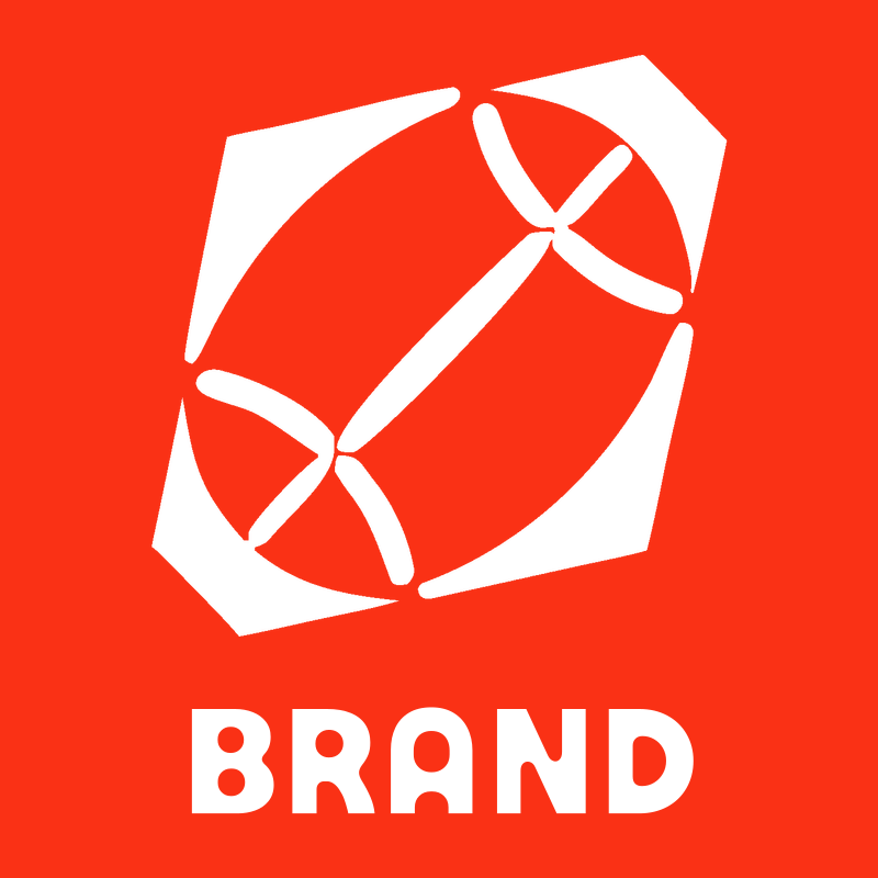 Negative Space Diamond Football Crest preview