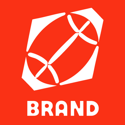 Negative Space Diamond Football Crest preview