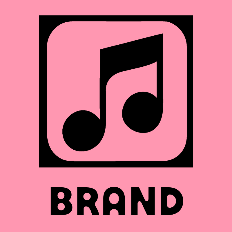 Negative Space Double Note Icon preview