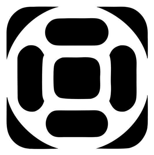 Negative Space Drone Grid Mark