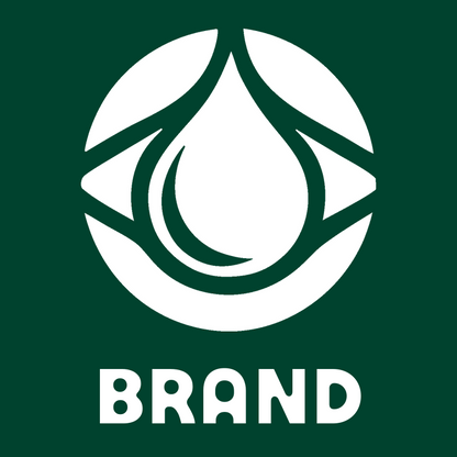 Negative Space Drop Circle Crest preview