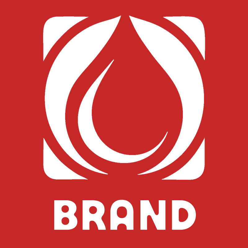 Negative Space Drop Square Badge preview