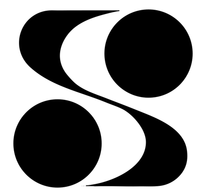 Negative Space Dual Circle Mark