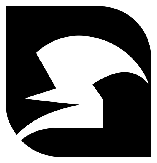 Negative Space Eagle Wing Crest