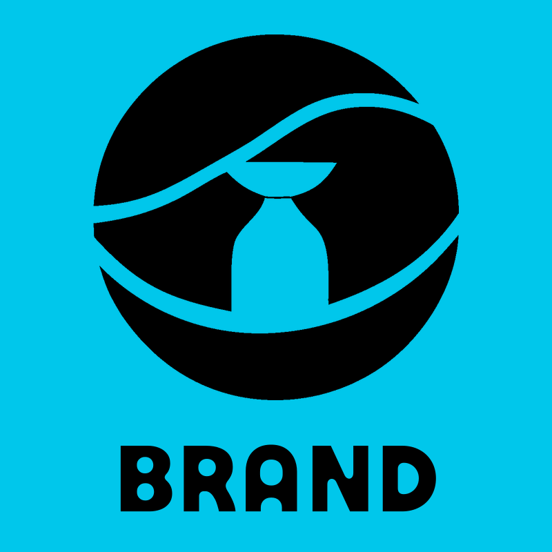 Negative Space Ewer Circle Badge preview