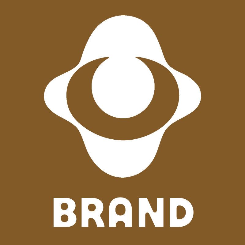 Negative Space Eye Planet Badge preview