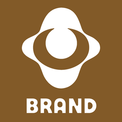 Negative Space Eye Planet Badge preview