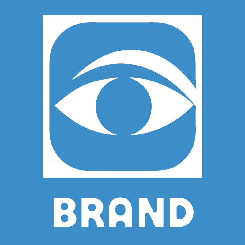 Negative Space Eye Square Badge preview