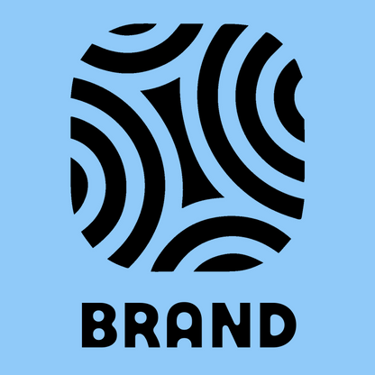 Negative Space Fingerprint Badge preview