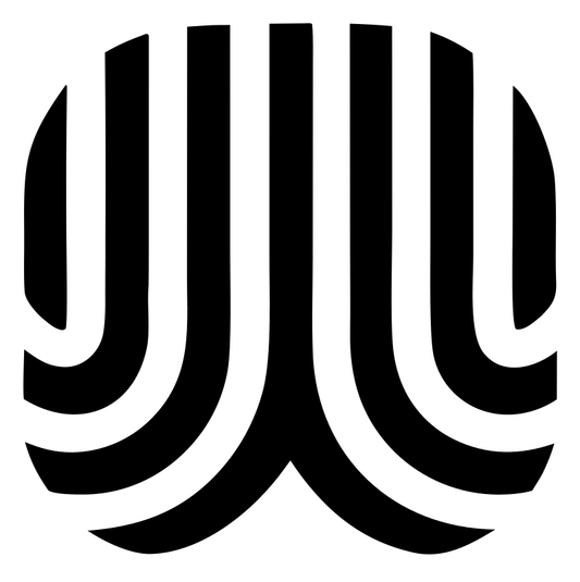 Negative Space Fingerprint Wing Mark