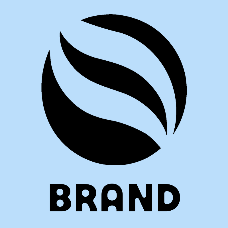 Negative Space Flame Circle Mark preview