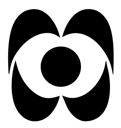 Negative Space Flower Eye Mark
